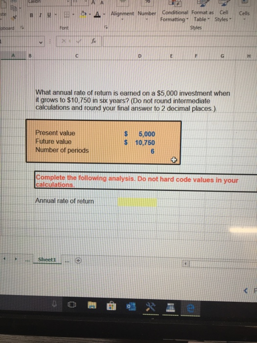  A Alignment Number Conditional Fo Formattina Styles What annual rate of