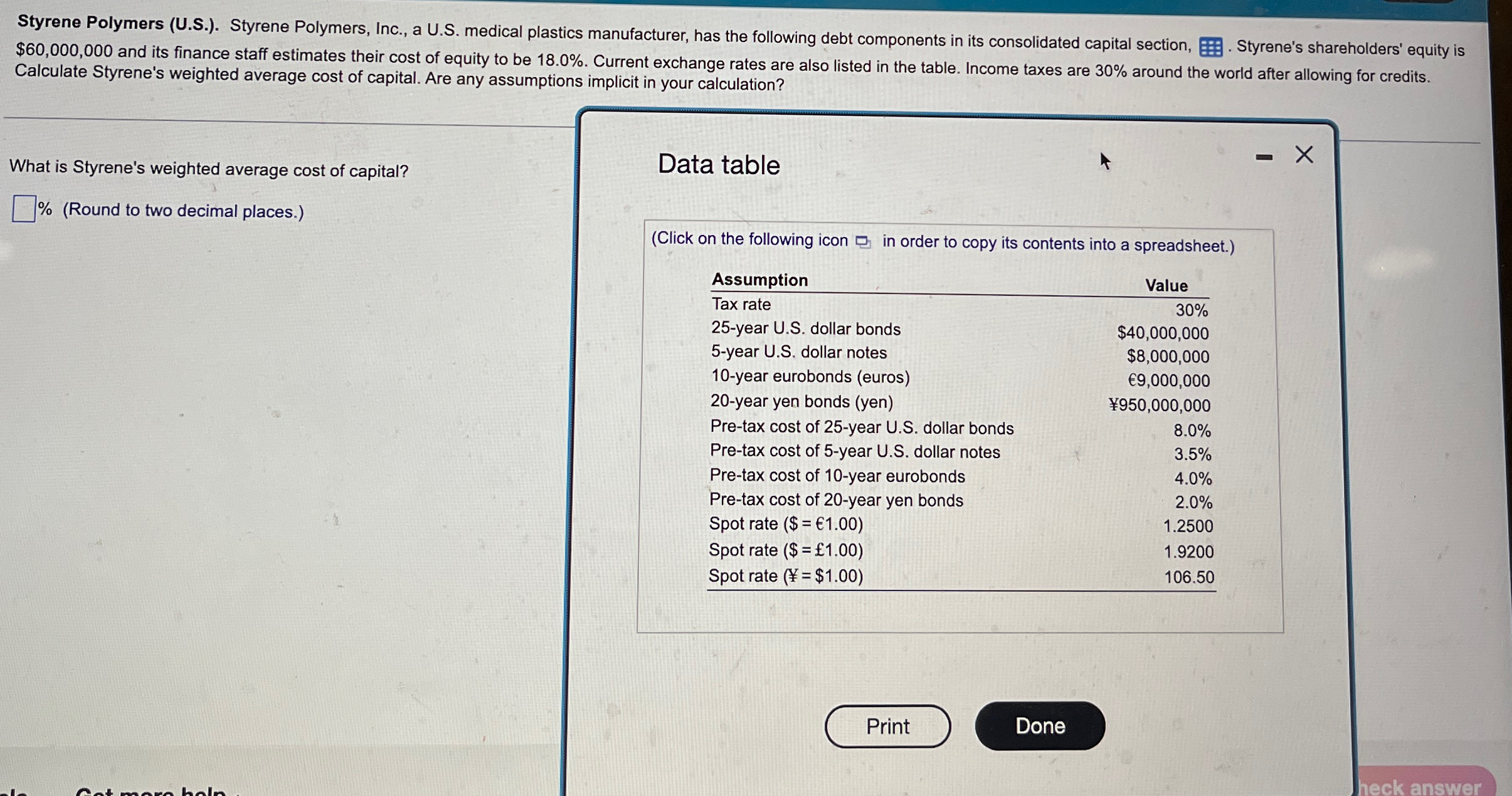  Styrene Polymers (U.S.). Styrene Polymers, Inc., a U.S. medical plastics manufacturer,