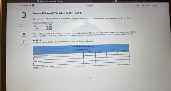  3. Human IT. Homework 27 0 3 063 Exercise 8-2 (Algo)