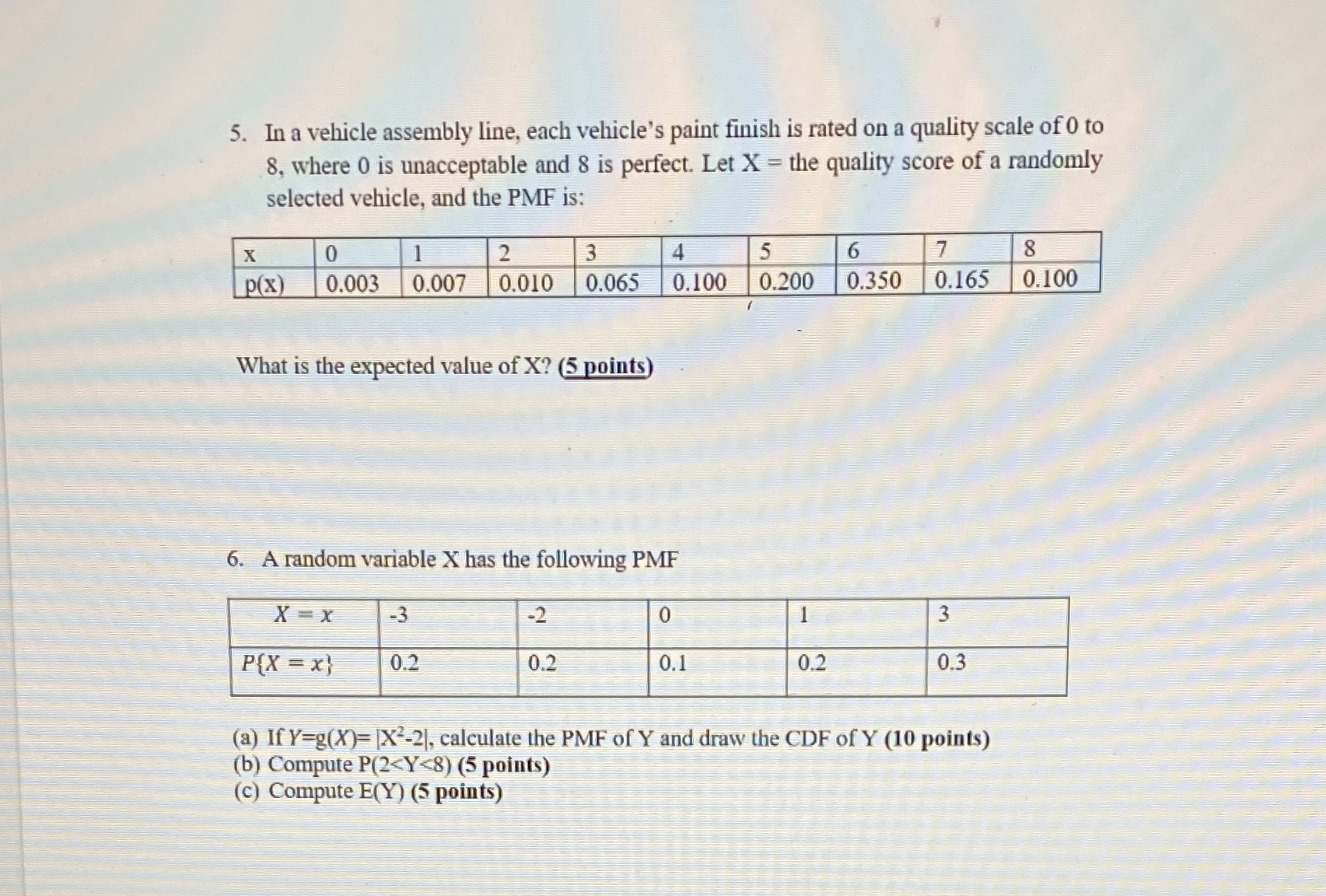 Solve both problems hand written and show work will give thumbs up
