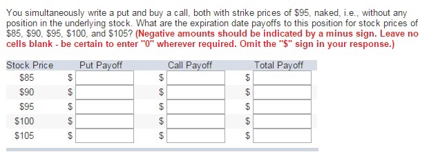  You simultaneously write a put and buy a call, both with