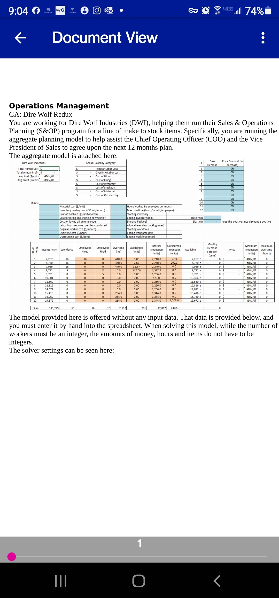 be determined Solving optimally, what is the total annual profit under this