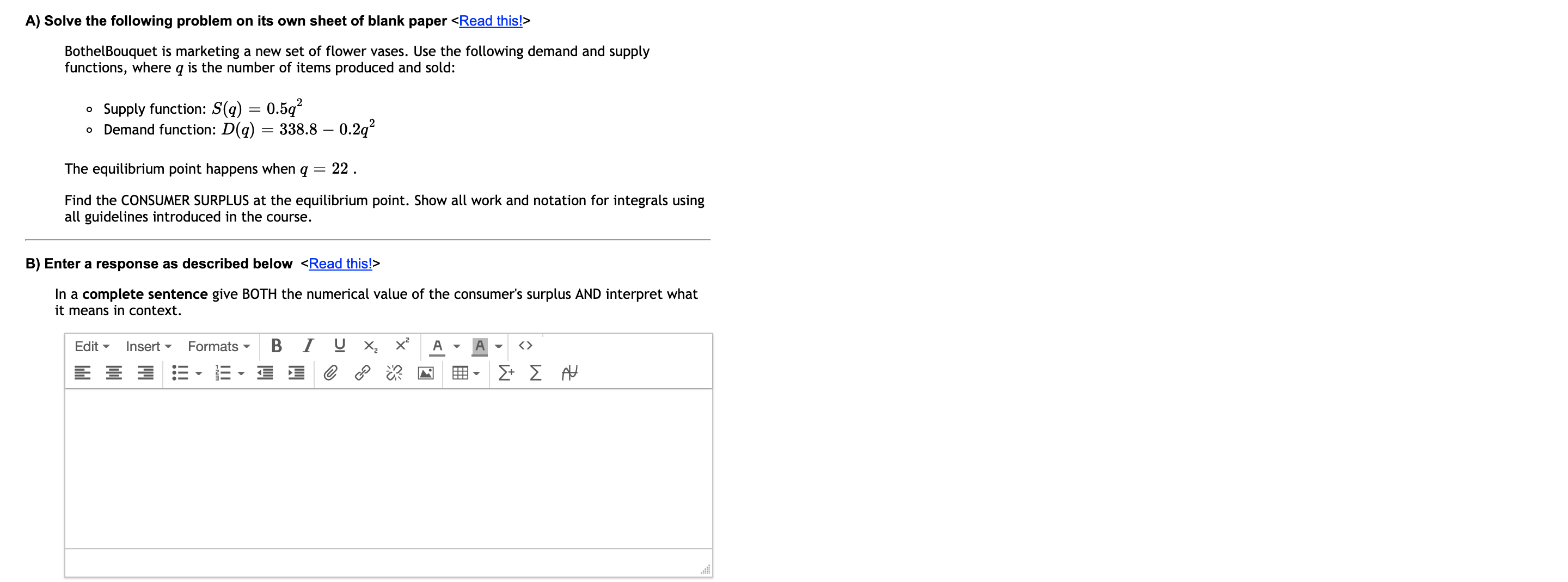 Need help with a math problem. View screenshot below for the problem.