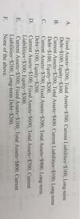  please show work for each answer and explain, thanks. A. Fixed