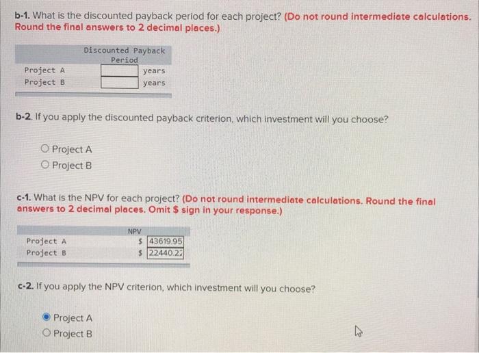 you choose, if any, you require a 15% return on your investment.