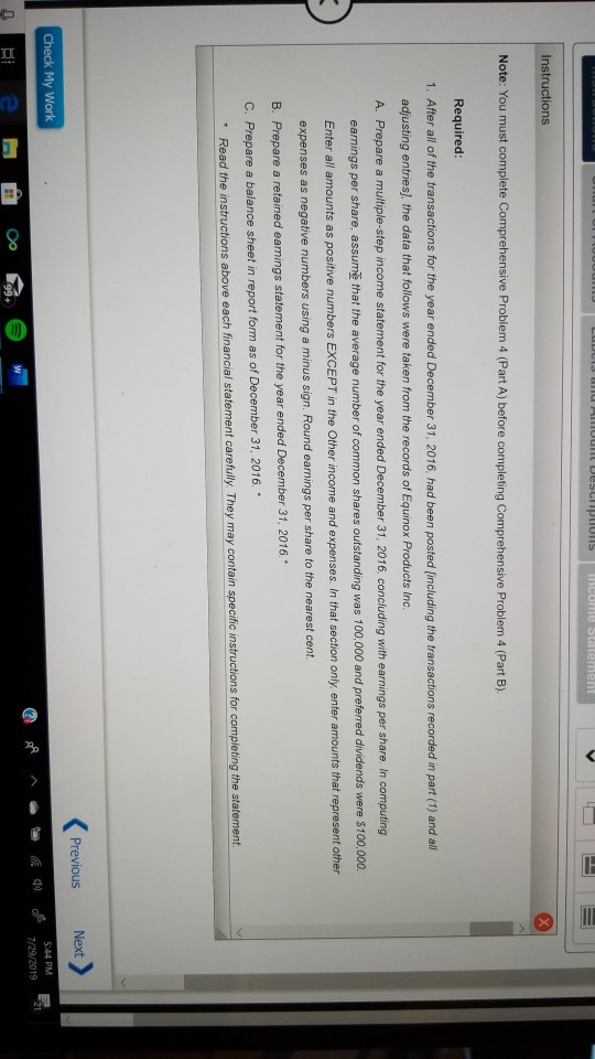 SPULS Instructions Note: You must complete Comprehensive Problem 4 (Part A)