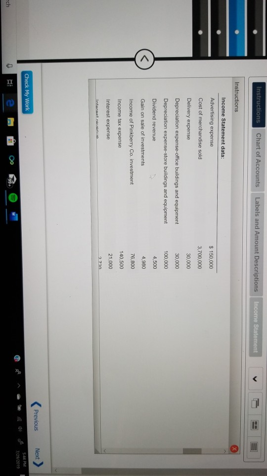 before completing Comprehensive Problem 4 (Part B). Required: 1. After all of