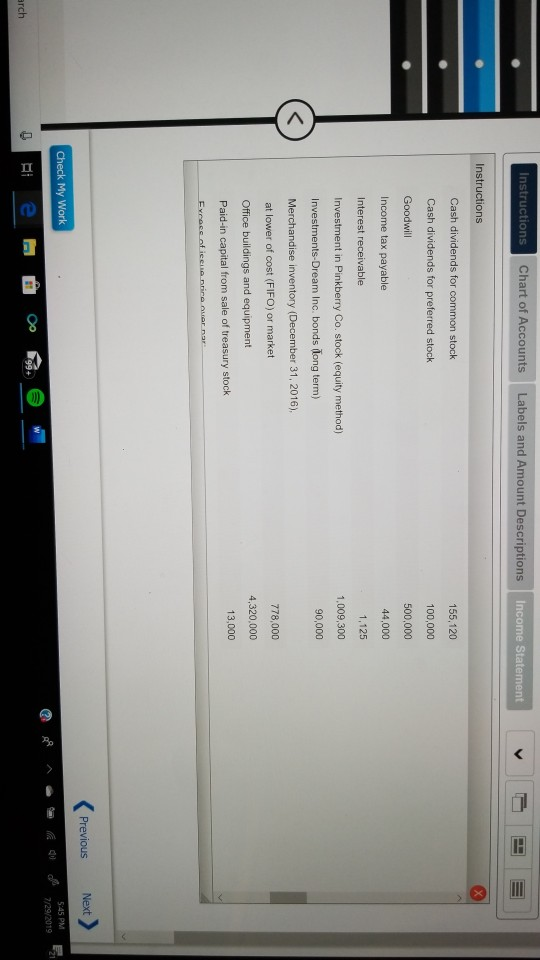 data that follows were taken from the records of Equinox Products Inc