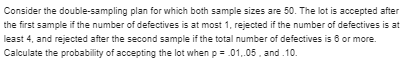 conform to specification? b. If instead the mean value is 3.00 and