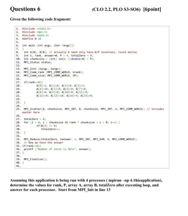 a's are printed by the program? 1. 10 a's 2. 20 a's