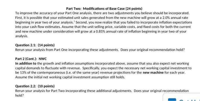 that has an 8 -year life. The purchase price of the new
