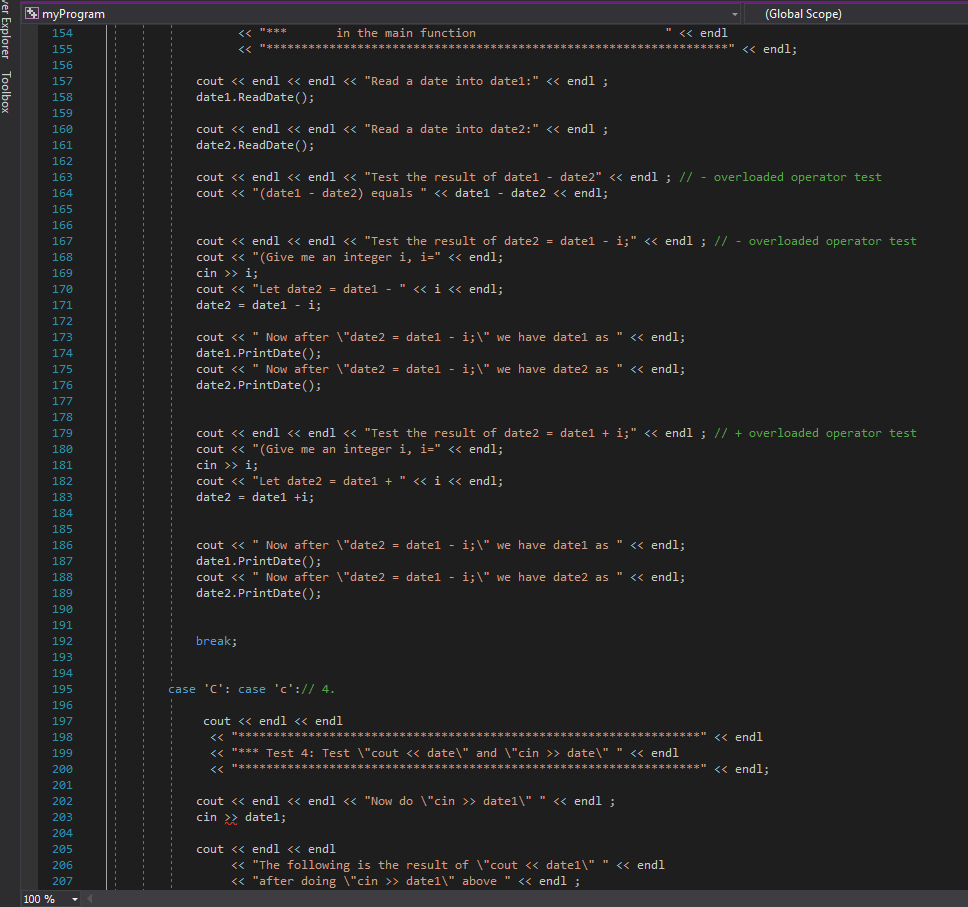file input //for storing the file name 17 18 20 21 int