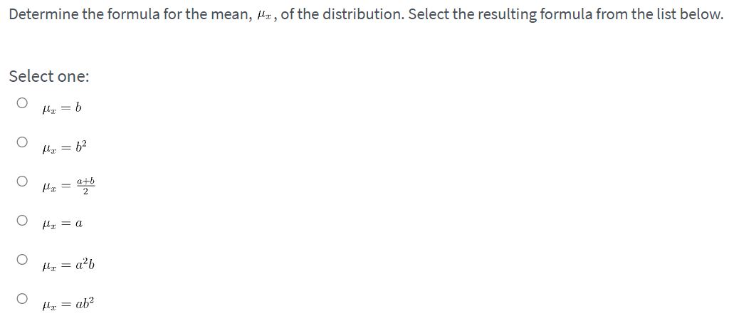 below. Then use these raw moments to derive formulas for the distributional