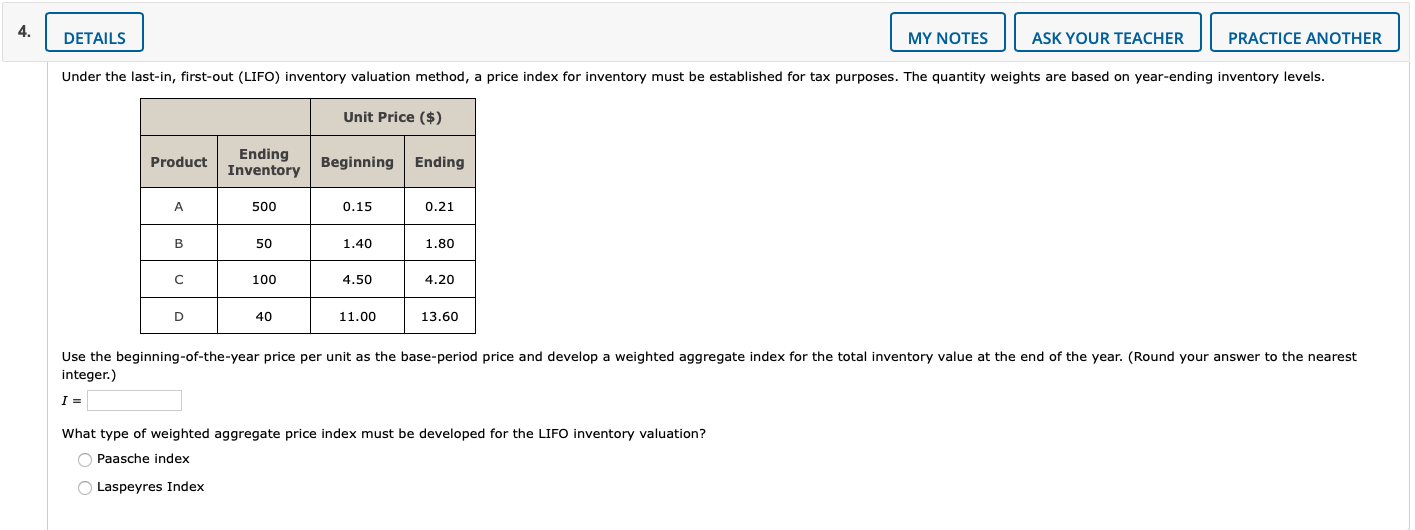 Could I get some help with a step by step explanation? DETAILS