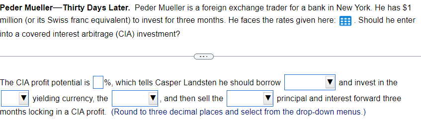 How do I do this? (Data at the bottom) Arbitrage funds available
