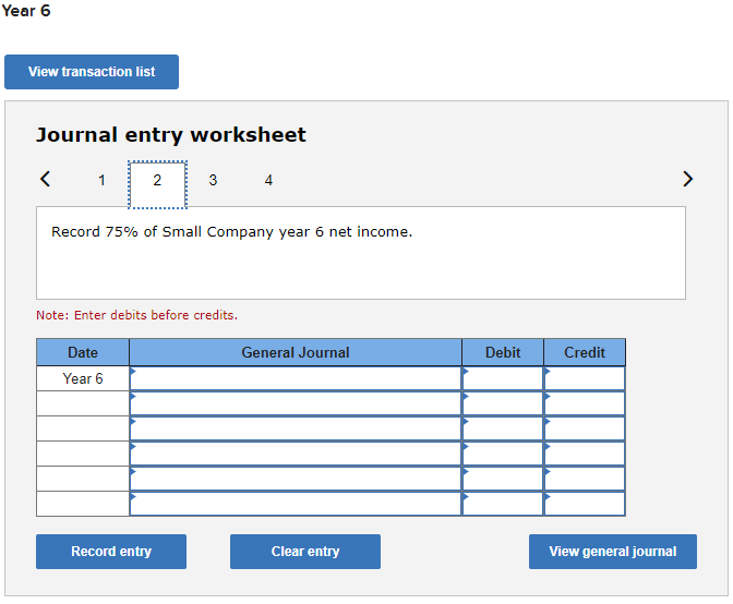 January 1 , Year 6 , for $750,000, when the statement of