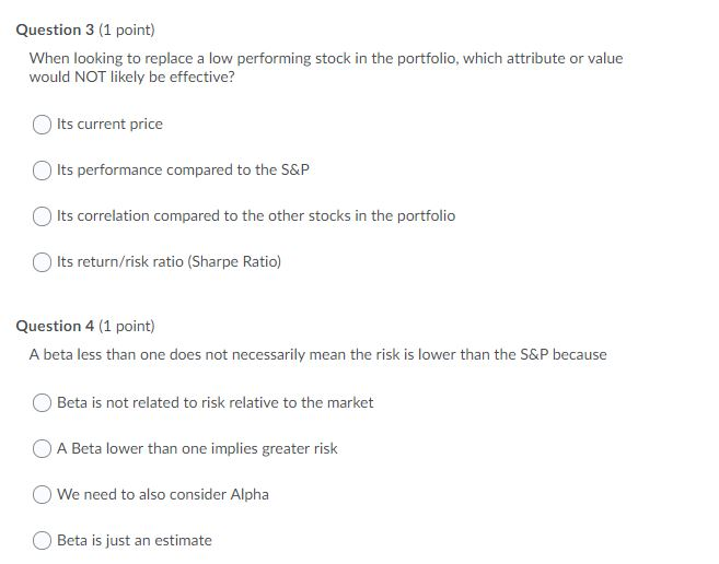 say the correlation is weak (and therefore good for diversification) if it