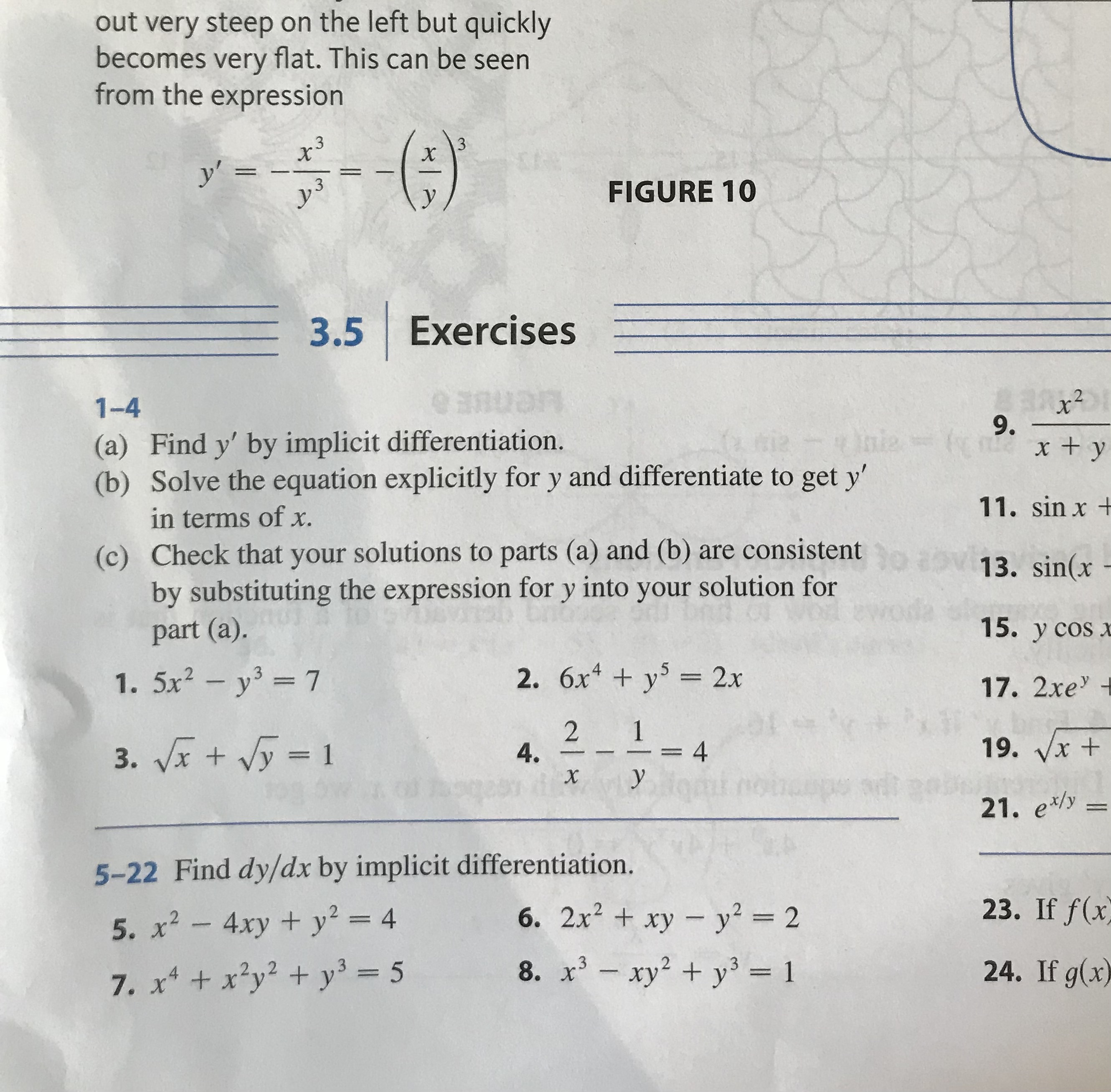 Need help with #2 please. out very steep on the left but