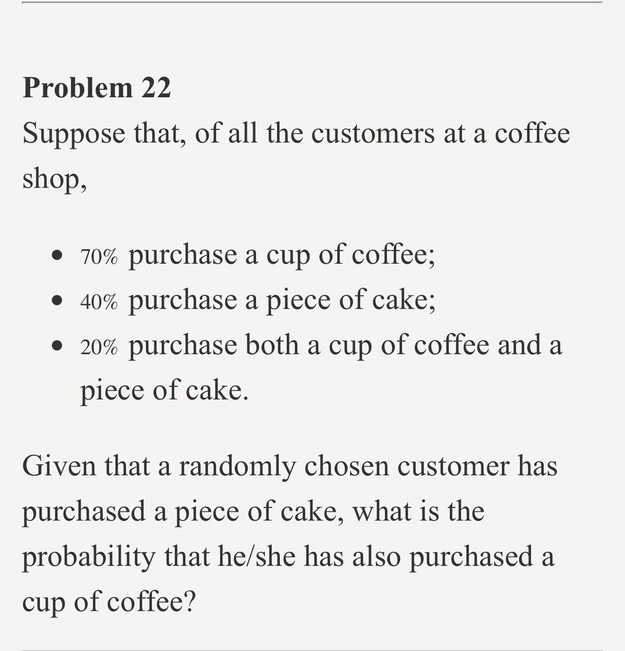 winner. The sample space can be defined as S = {a, b,