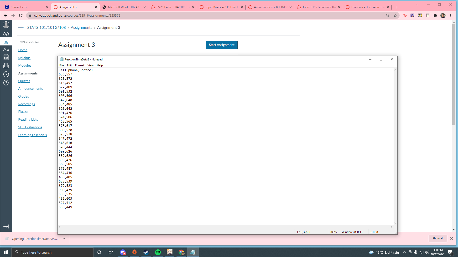 5 x SS.21 Exam - PRACTICE us x Topic: Business 111 Final