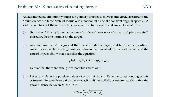 n which satisfies the equation (..). (iii) Show that, if n is