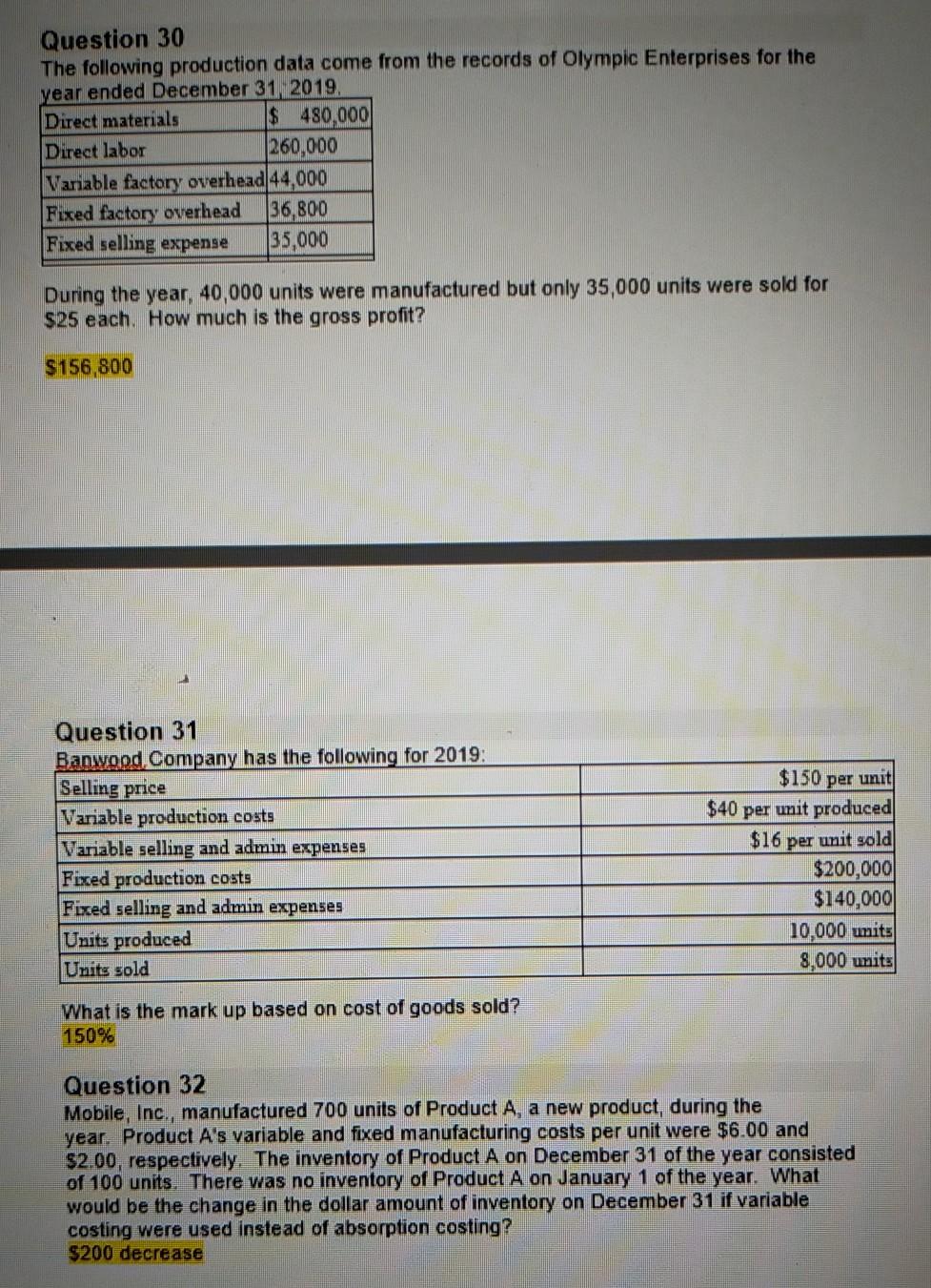  Can I please ask for help for solutions for these questions.