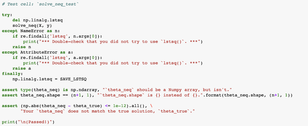 Your algorithm should carry out these steps. For the third step, use