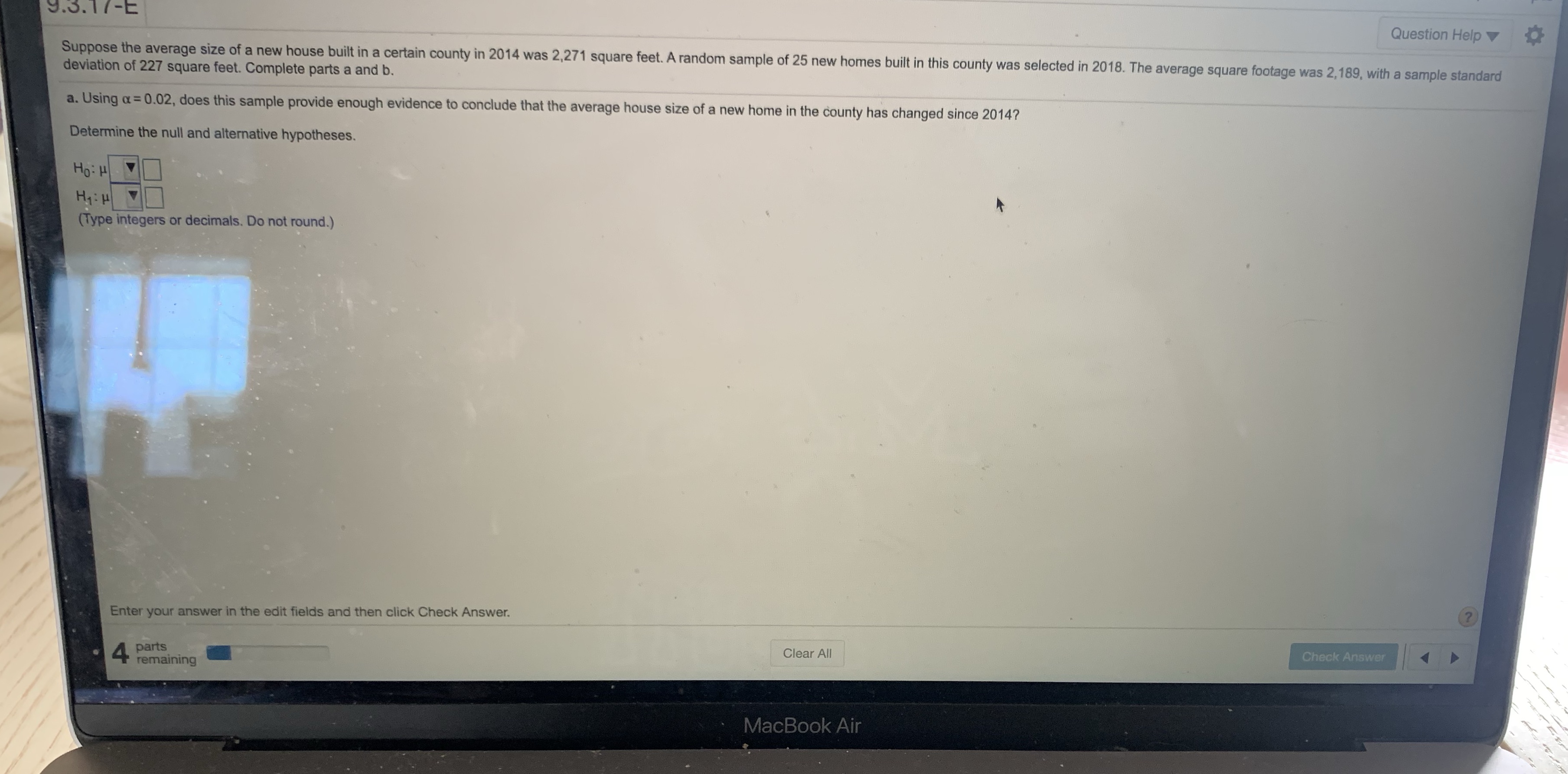 B. Determine the appropriate critical value. Select the correct choice below and
