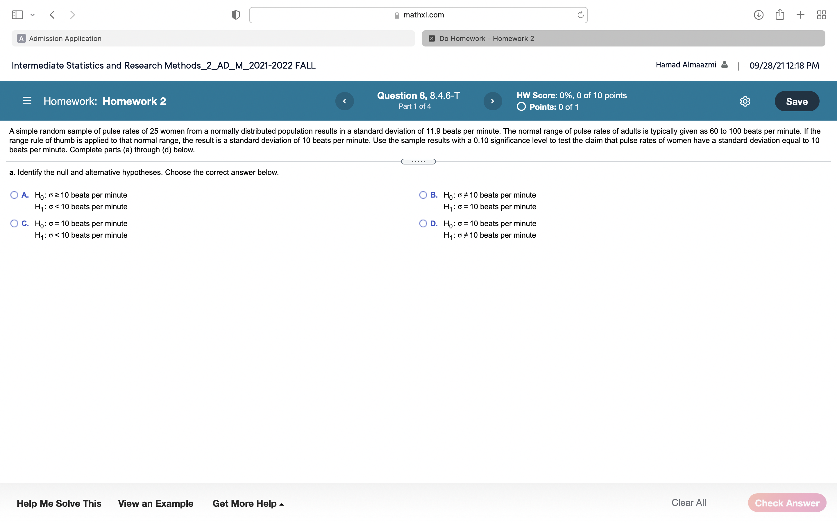 increases the likelihood of having a gin, so that the proportion of