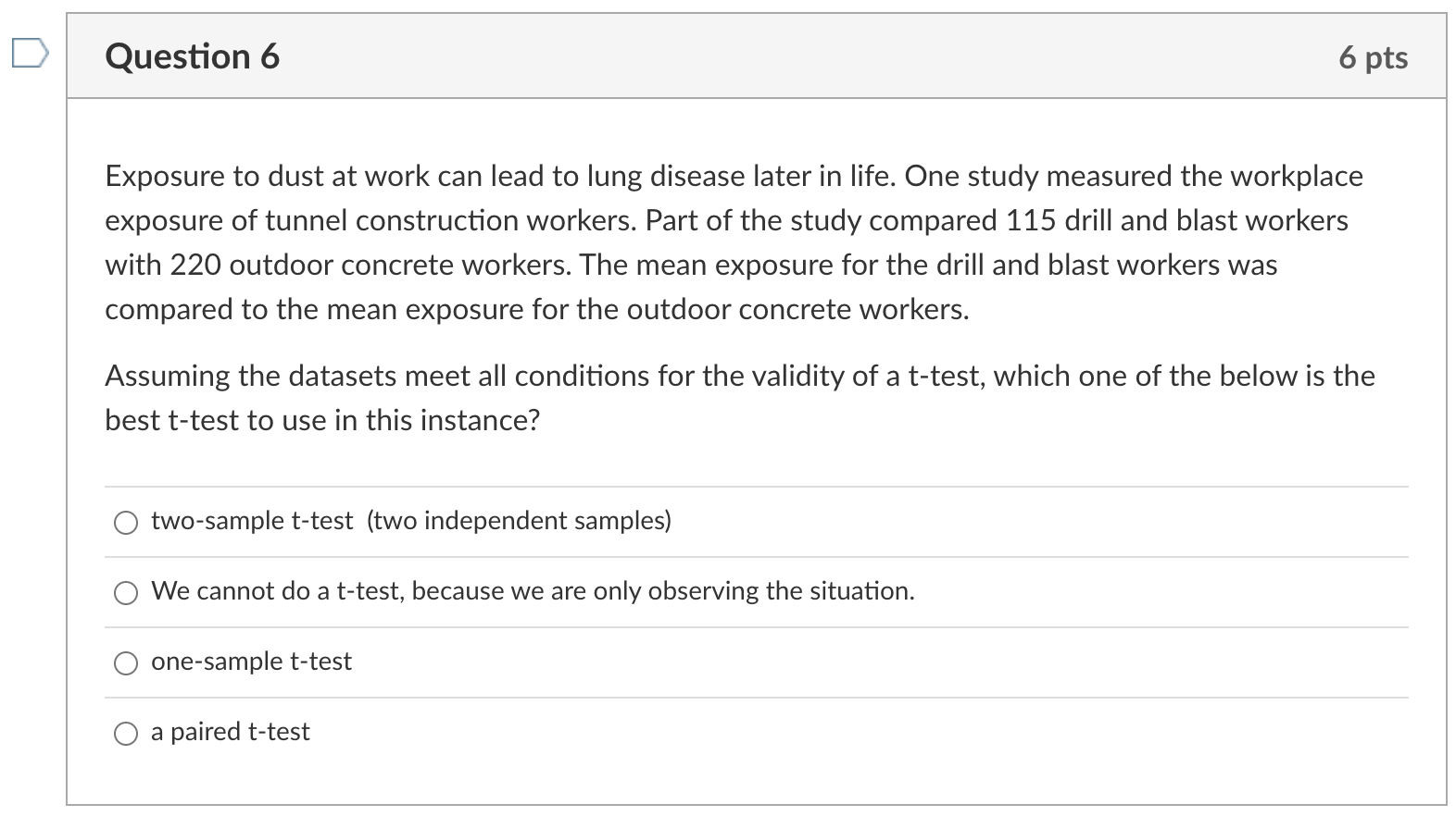 distribution is used for testing the difference between two population variances? OT