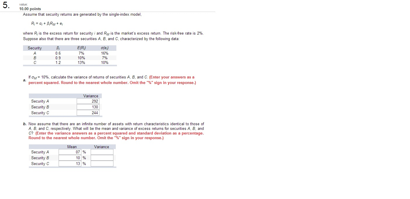 Just need the solution/response to variance, thank you so much in