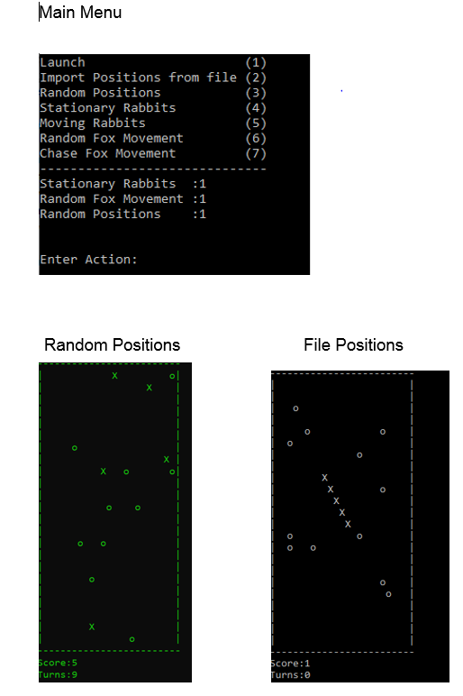 } //generates random coordinates for the grid int randCoord(int ceiling, int floor)