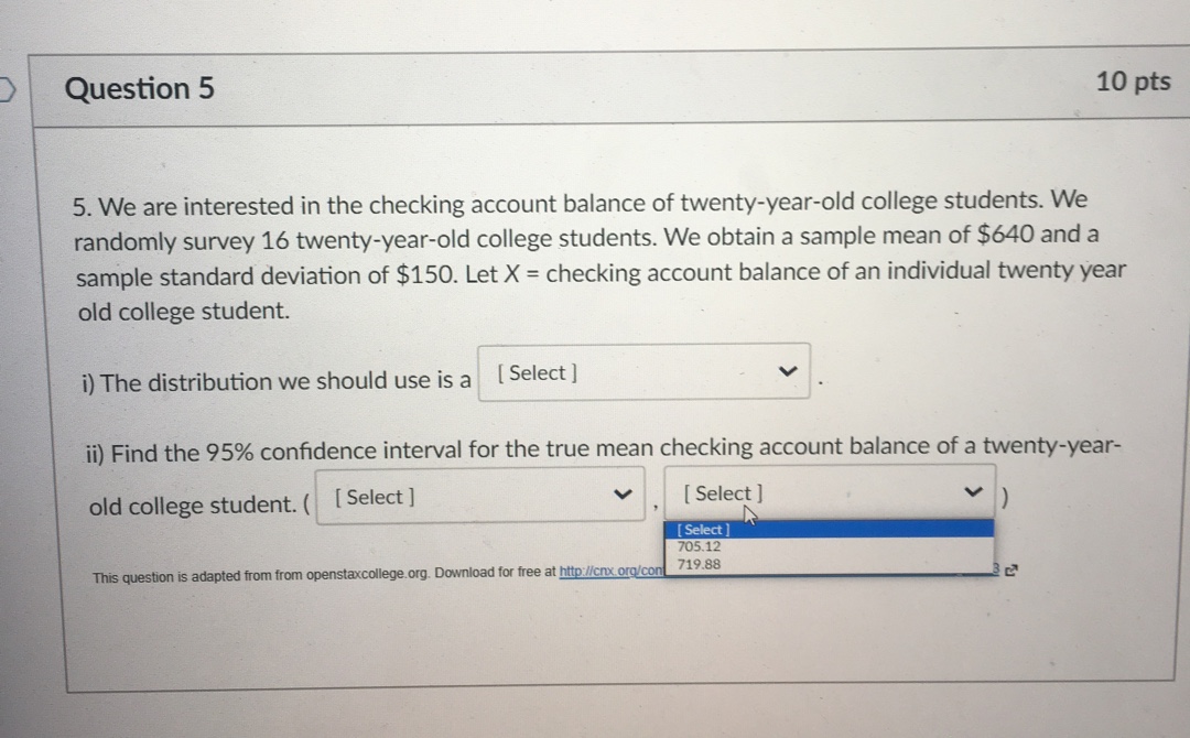 significantly different from the IQ scores of the general US population for