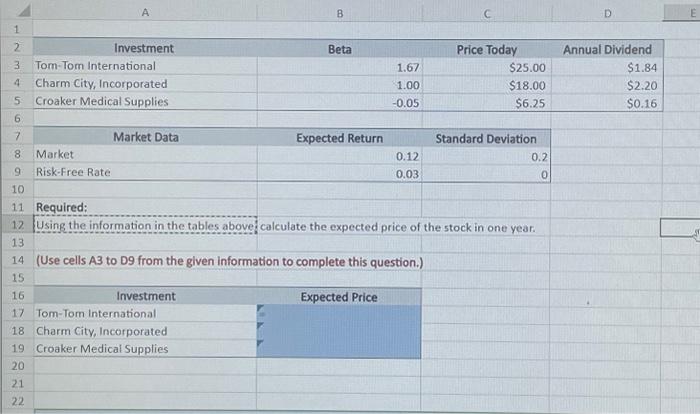  please answer using excel calculations = then the equation \begin{tabular}{|c|c|c|c|c|} \hline
