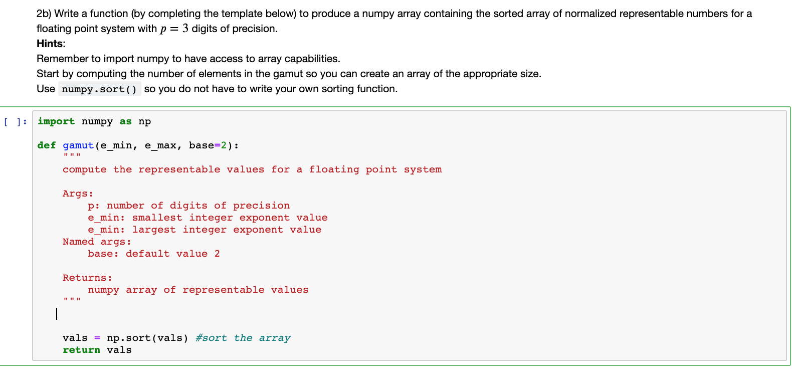 the sign p is the number of digits or precision each digit