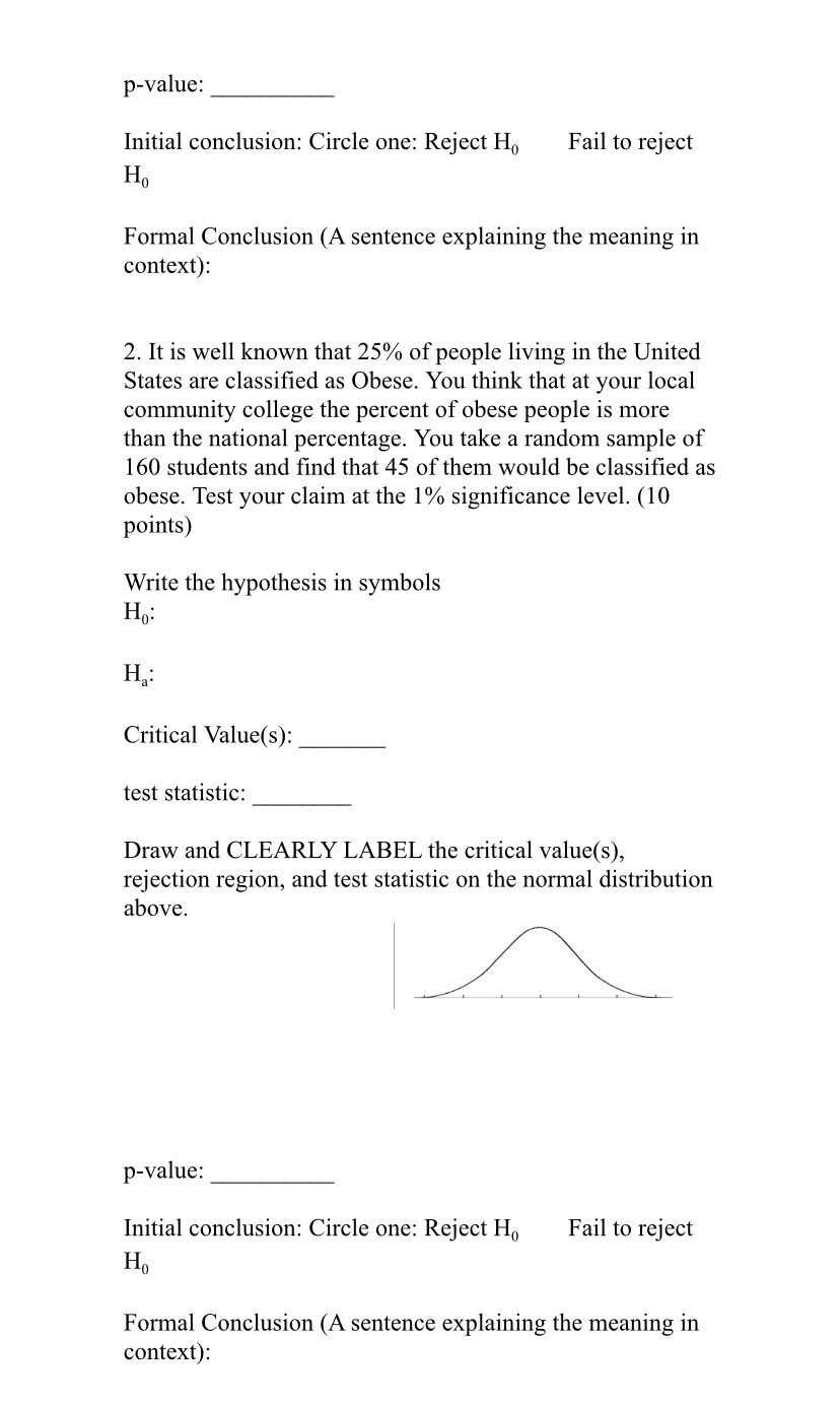 Please help me with this question from "Confidence Intervals and Hypothesis Testing: