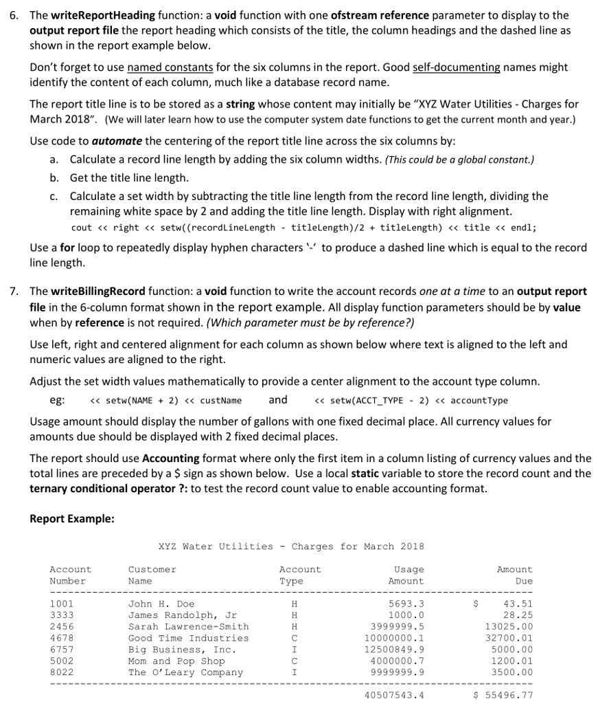 2456 H 3999999.5 Good Time Industries 4678 C 10000000.1 Big Business, Inc.