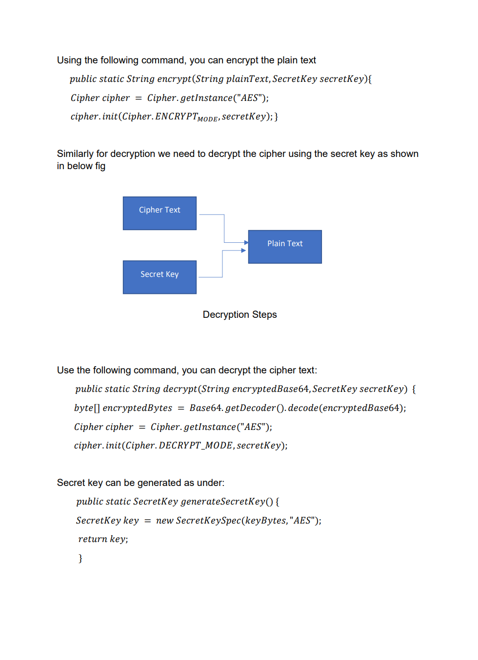 In this project we are going to implement following attributes 1. The