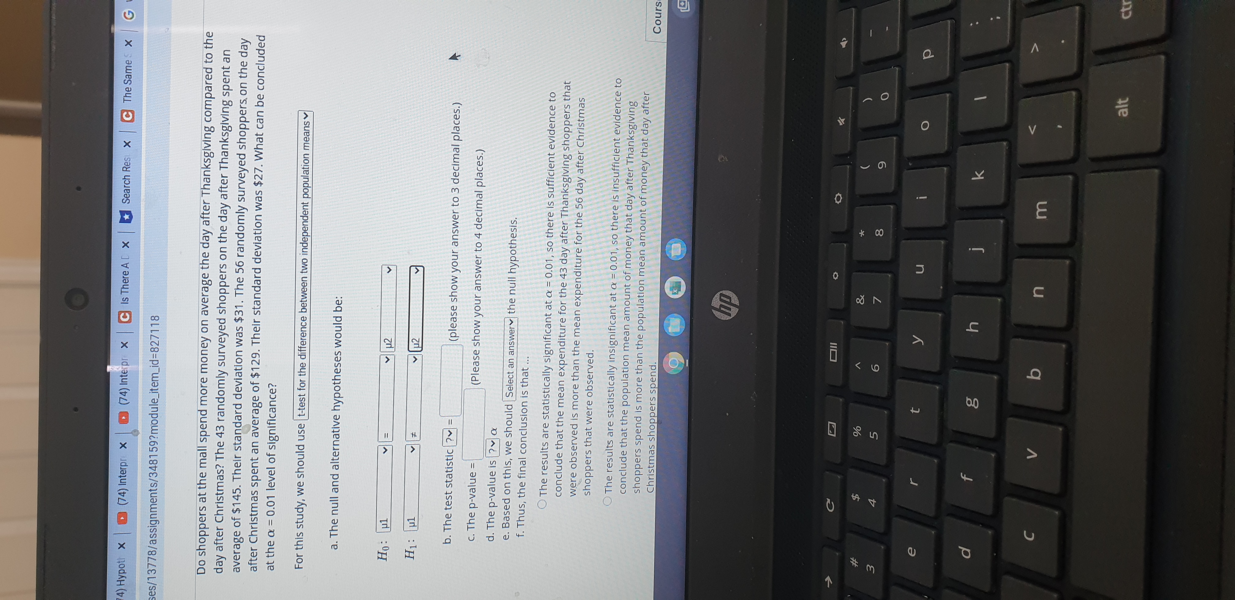 4) Hypoth x (74) Interpr x (74) Interpr x C Is