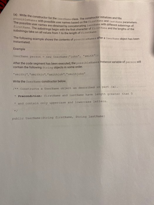 of user names for an online system. A user name is created