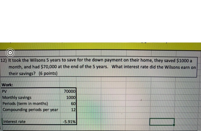  please be specific. 12) It took the Wilsons 5 years to