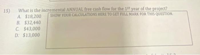 THE TNIOHMATION BELOW FOR QUESTONS 14 - 12 . Kou are ahatwaina