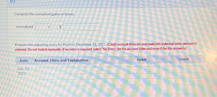 is entered. Do not indent manually. If no entry is required, select