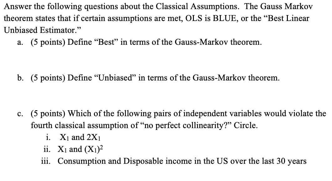 submitted by the due date. No late assignments are allowed. Please discuss