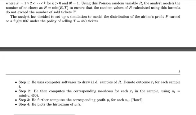 in Decision Making: Simulation. Intergalactic Airlines (IA) is an airline company that