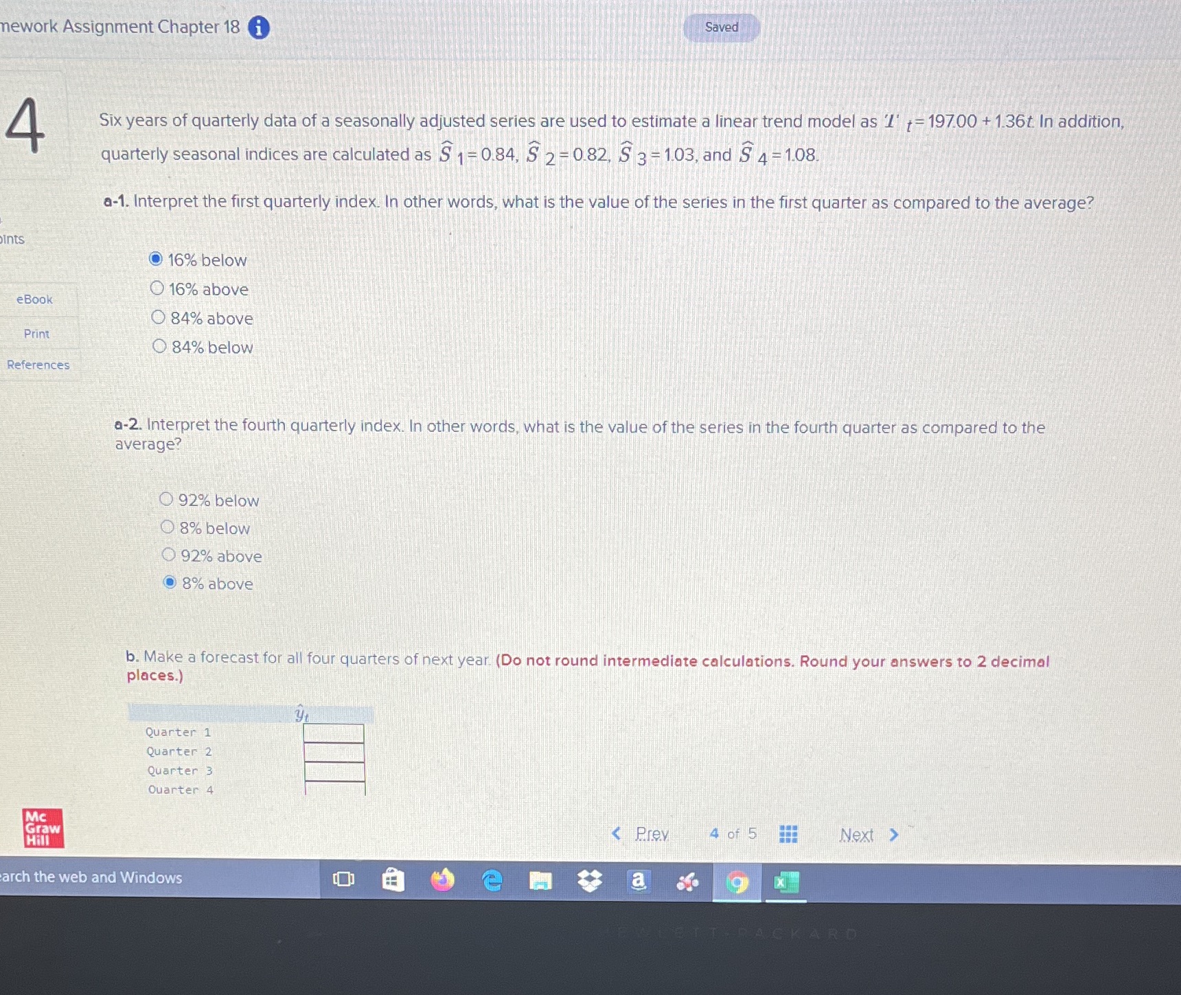 Just a need help with B nework Assignment Chapter 18 a 4