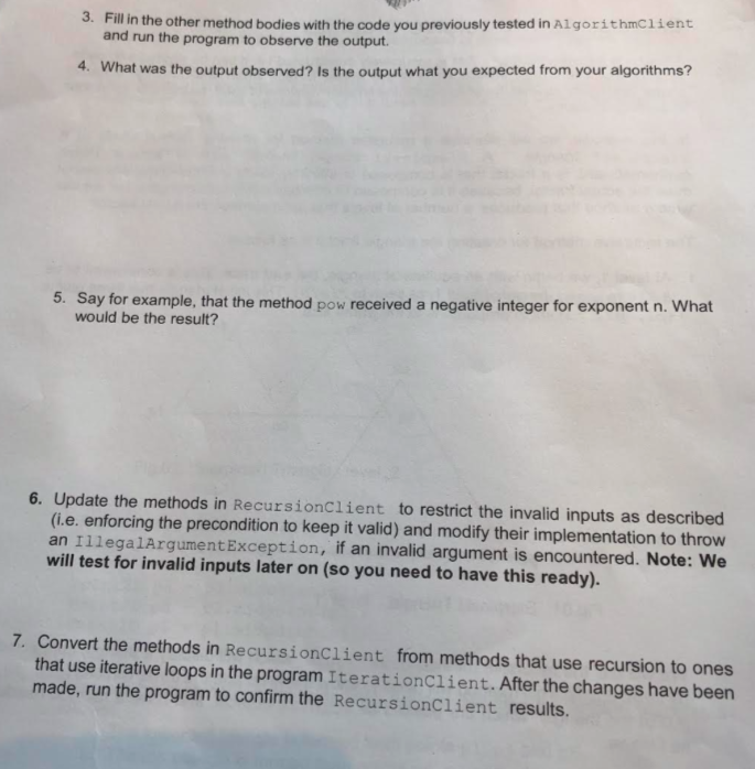 package exercise01; /*************************************************************************** * This program demonstrates the technique of recursion and