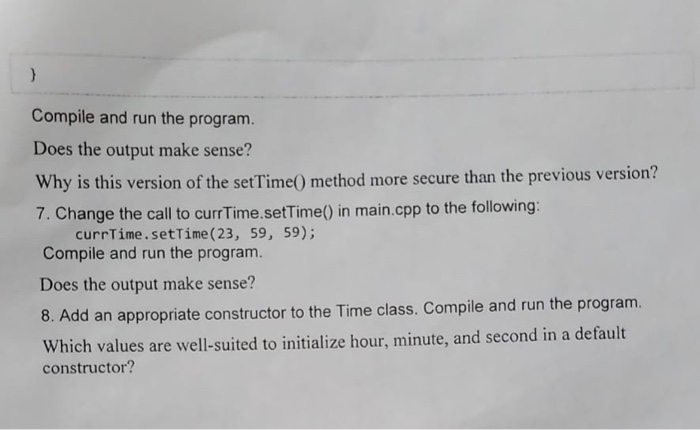 (int newhour, int newMinute, int newSecond); // return the time to the