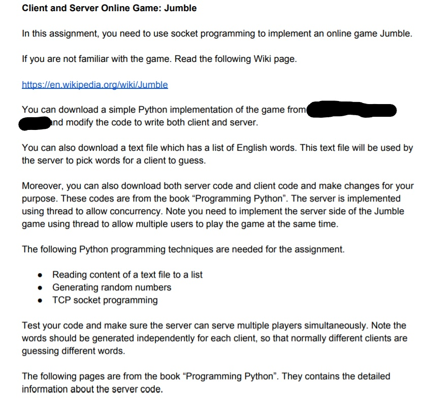 me all the details as it asks in the assignment (If you