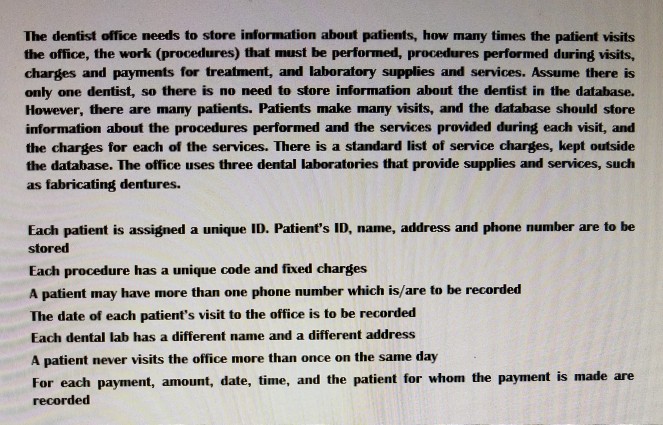 Need help creating Entity-Relationship modeling! Create the Model and include Assumptions! Thumps